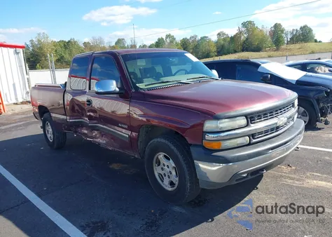 2002 Chevrolet Silverado 1500 Ls z USA, uszkodzony, nr VIN 2GCEK19T521220356